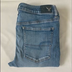 American Eagle denim hi rise jegging jeans!